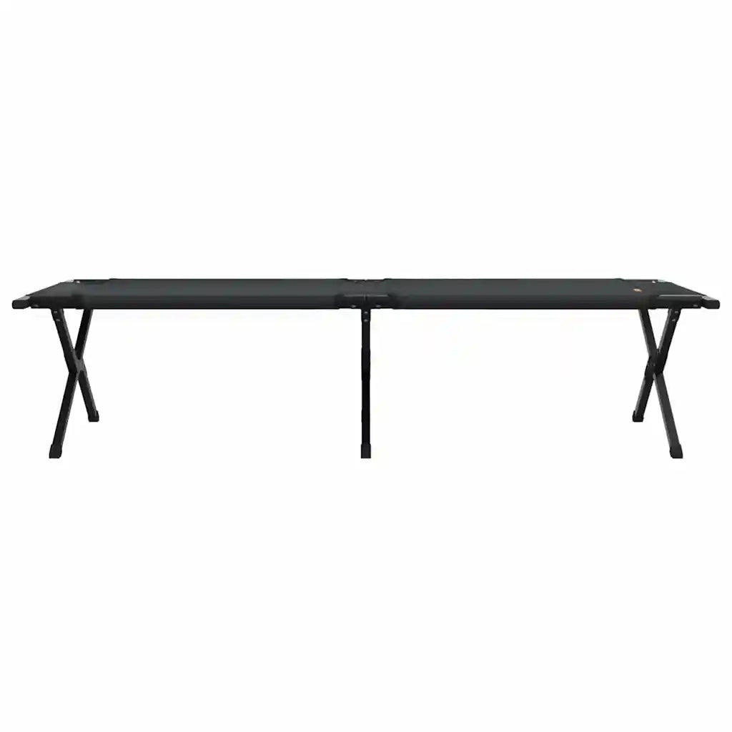 Letto da campeggio pieghevole Nero 193 x 69 x 45 cm CFW6922335