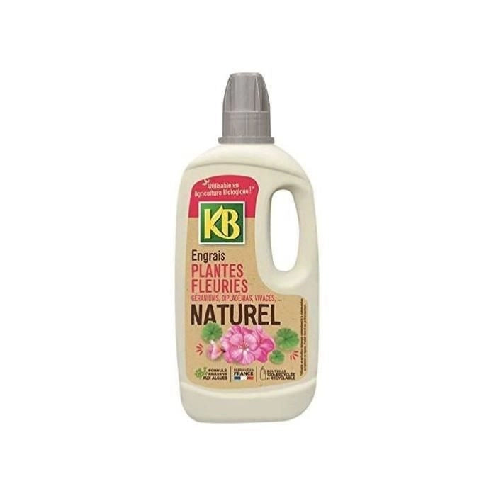 Fertilizzante Naturale Piante Fiorite: Gerani, Dipladenie, Perenni, ... 1L