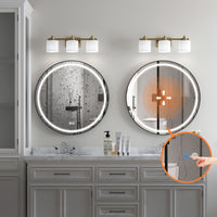 Specchio Led 80cm Mmj Black