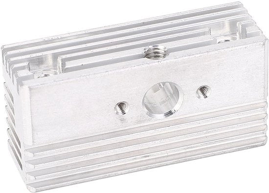 Alloggiamento raffreddamento in alluminio - Ricambio - Leggero - Alta Resistenza - Adatto per Creality Ender-3 S1 - Incluso Hardware extra - Blocco raffreddamento 3D 

Modello: Koellichaam Aluminium 
Codice: 3D-printer Koelblok