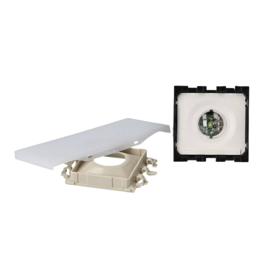 Bticino living now k4040 pulsante targa retroilluminato led 3a 250v