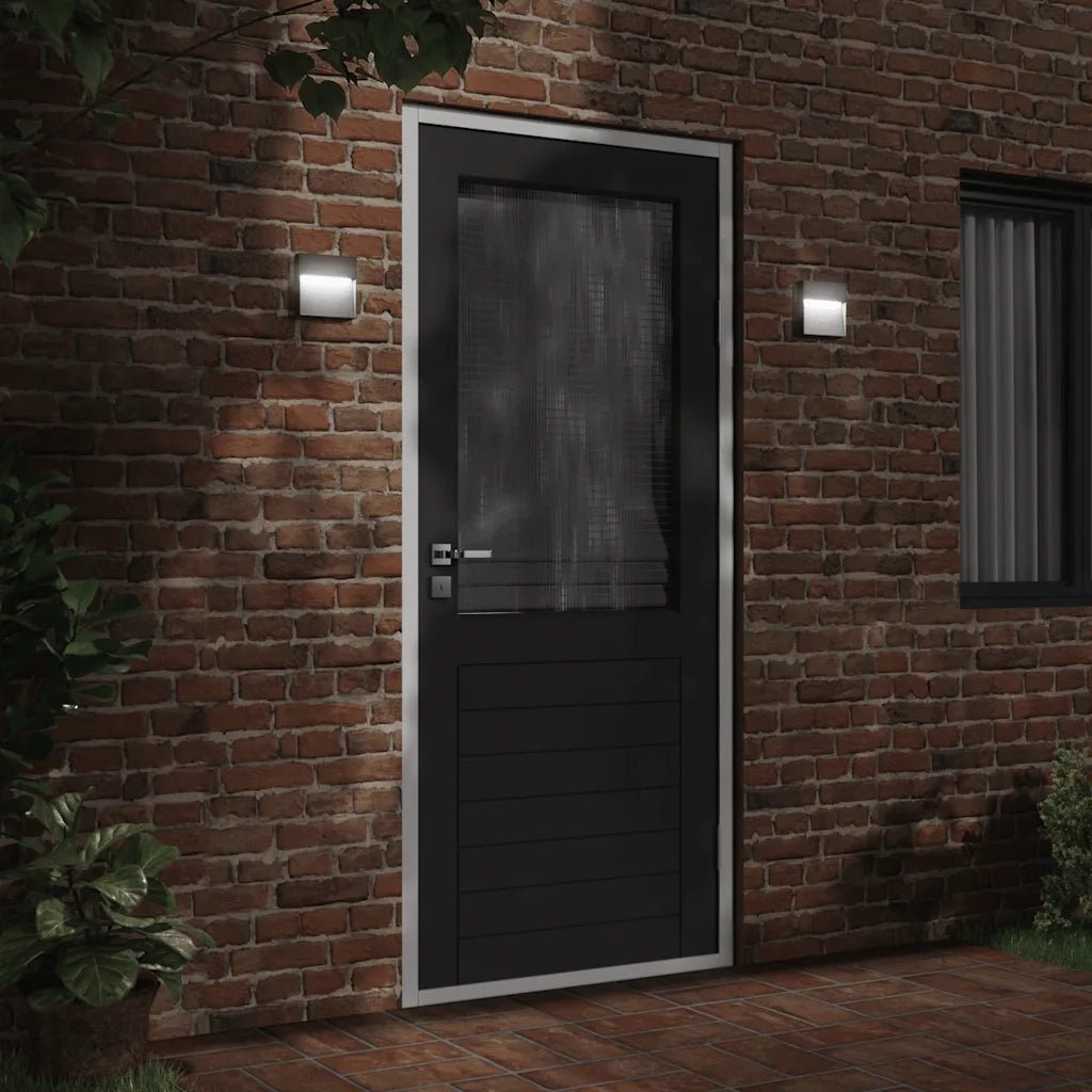 Applique per Esterni con LED Nera in Alluminio Pressofuso CFW3578954
