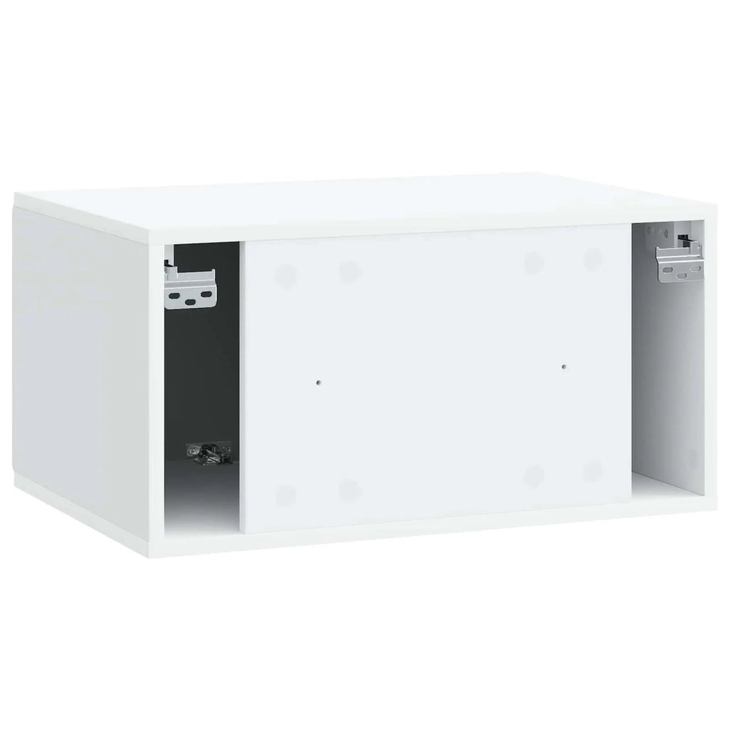 Mobile Porta TV da Muro Bianco 59,5 x 41 x 30 cm 898335