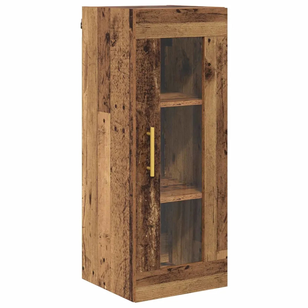 Credenza 2 pcs Legno vecchio Legno multistrato 3415674