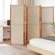 Divisorio Ambienti | Divider per stanze | Paravento a 5 Pannelli Tortora 350x180 cm