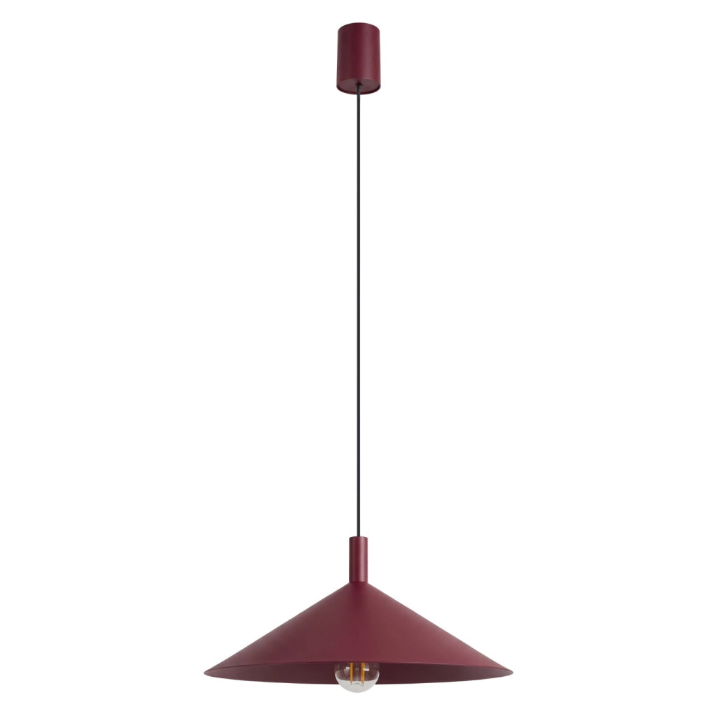 Lampada a sospensione NOX 40 bordeaux