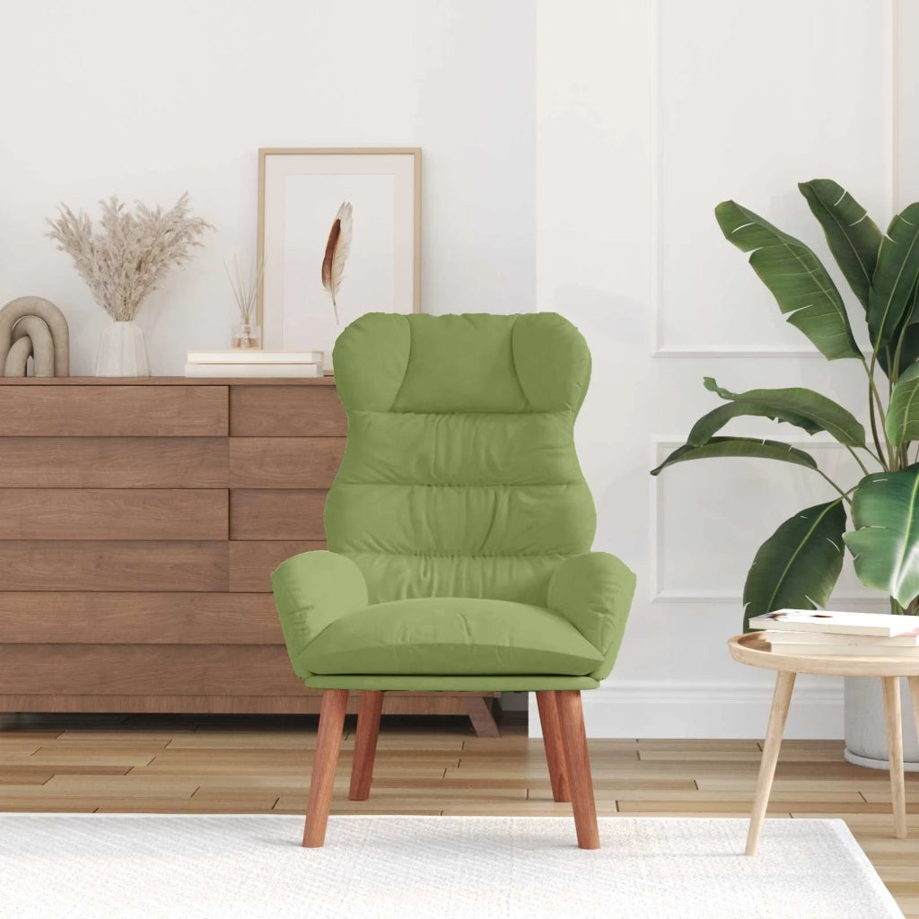 Divano Sedia-Poltrona Verde chiaro 69 x 74 x 93 cm Velluto