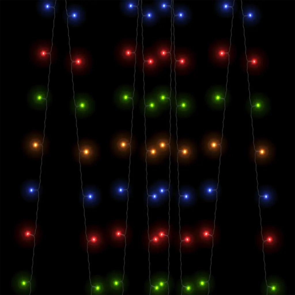 Luci Solari Fatate 5 pz 5x200 LED Bianco Freddo Interni Esterni CFW7554840