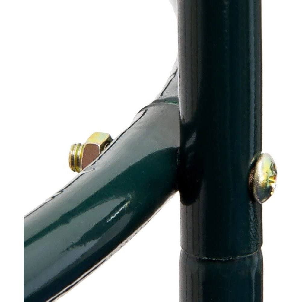 Supporto per Piante Rampicanti Obelisco Piramide da Giardino Altezza 185cm Verde