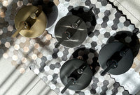 Set Doccia Da Incasso Rea Ontario Brush Gold + Box