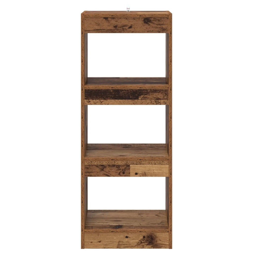 Armadio per Libri Legno vecchio 40 x 30 x 103 cm 880453