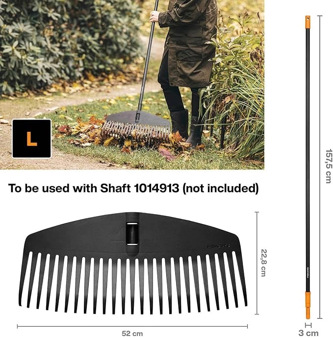 SCOPA GIARDINO SOLID NEW FISKARS  PP SIZE M MM 212X415