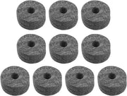 Accessori per Batteria - Set di 10 Pannelli in Velluto - Pannelli in Velluto Grigi per Sostegni Batteria - Componenti