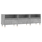 Mobile TV | Armadietto TV | Mobile Porta TV Grigio Cemento 150x30x44,5 cm Legno Multistrato