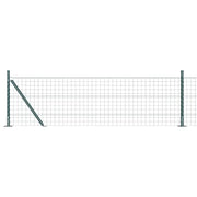 Recinzione da Giardino | Recinzione con Posto Verde 0,6 x 25 m Acciaio e PVC