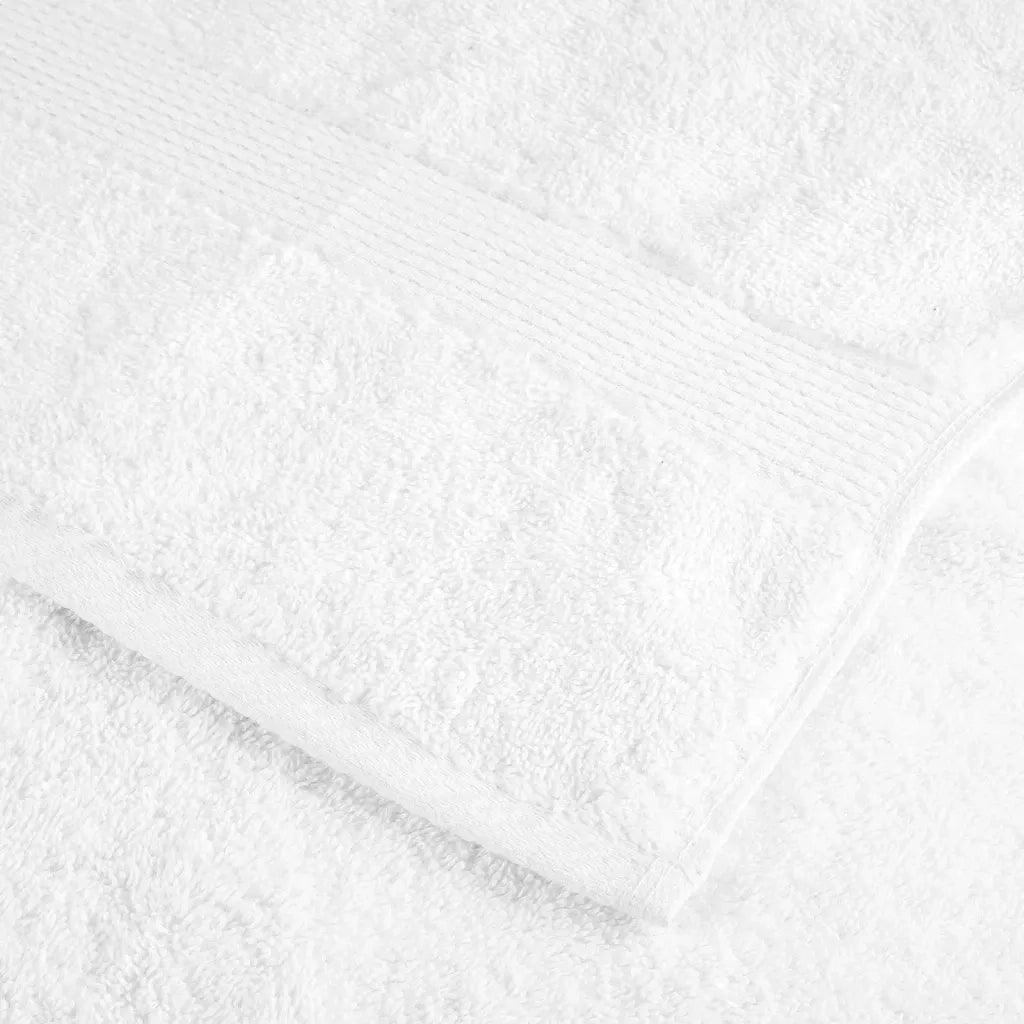 Asciugamani Premium SOLUND 2 pz | Teli per bagno Bianco 50x100 cm 600 g/m2