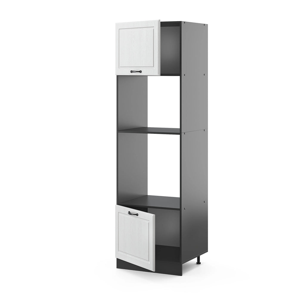 Vicco Set mobili bagno Bianco casa di campagna 60 cm