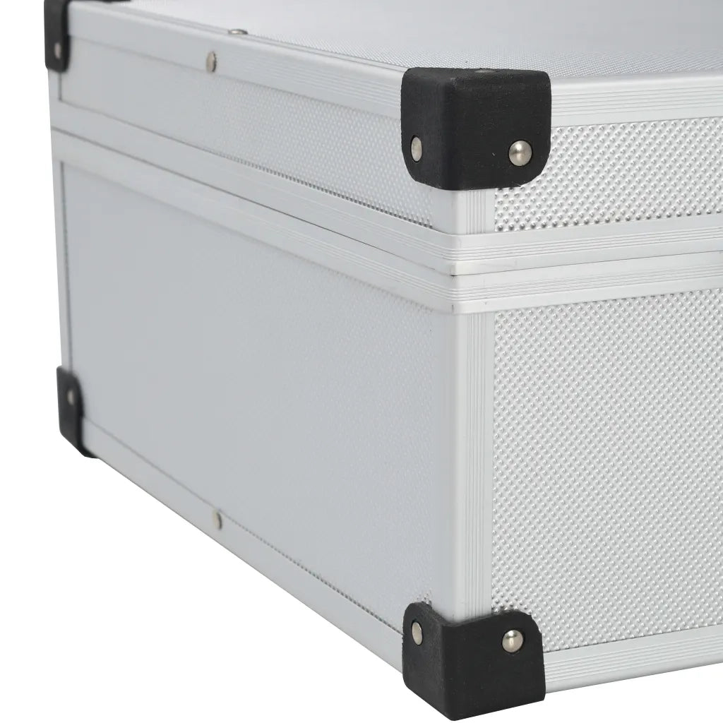 Valigetta per Attrezzi 46x33x16 cm Argento in Alluminio CFW8405933