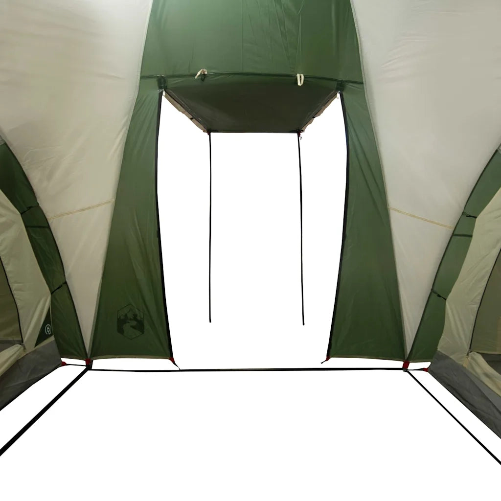Tenda da Campeggio a Cupola per 6 Persone Verde Impermeabile 94343