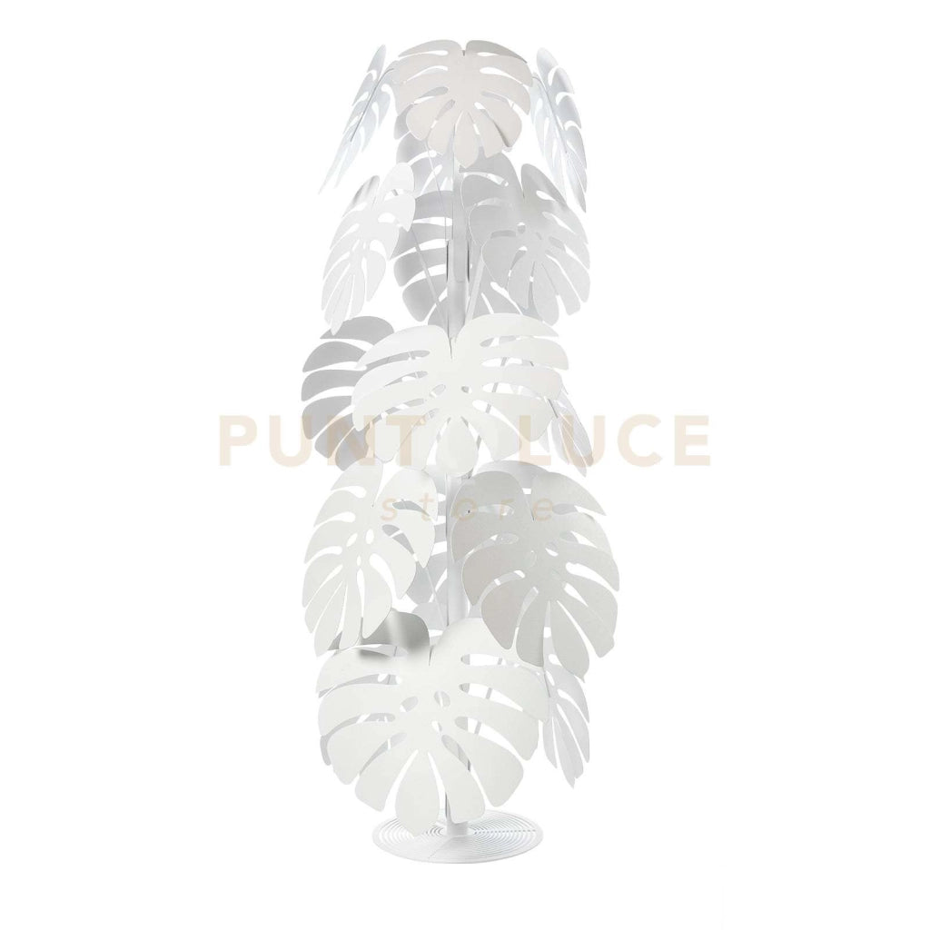 Pianta decorativa moderna Monstera grande Bianco