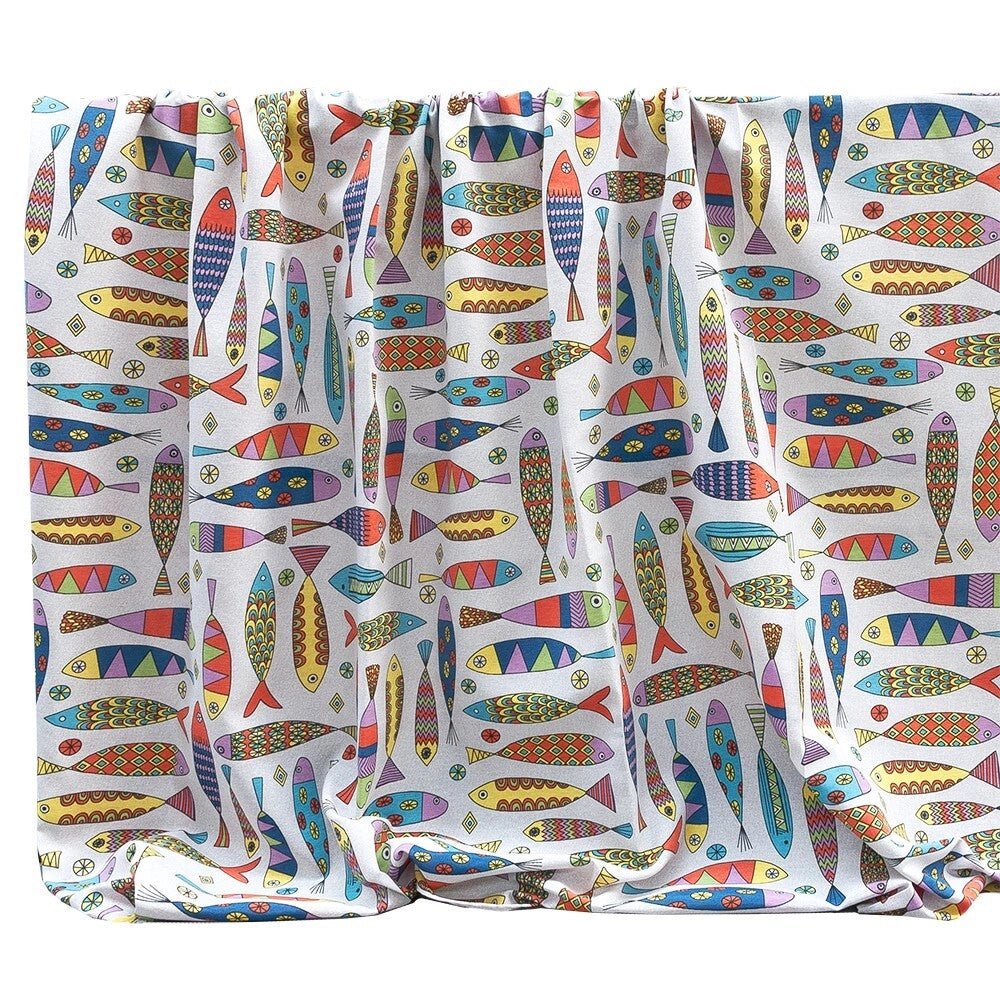 Tessuto Stoffa Morbido Cotone Loneta Cucito Fai Da Te Moderno Rivestire Foderare 2,8x2 Mt Dis_(E)
