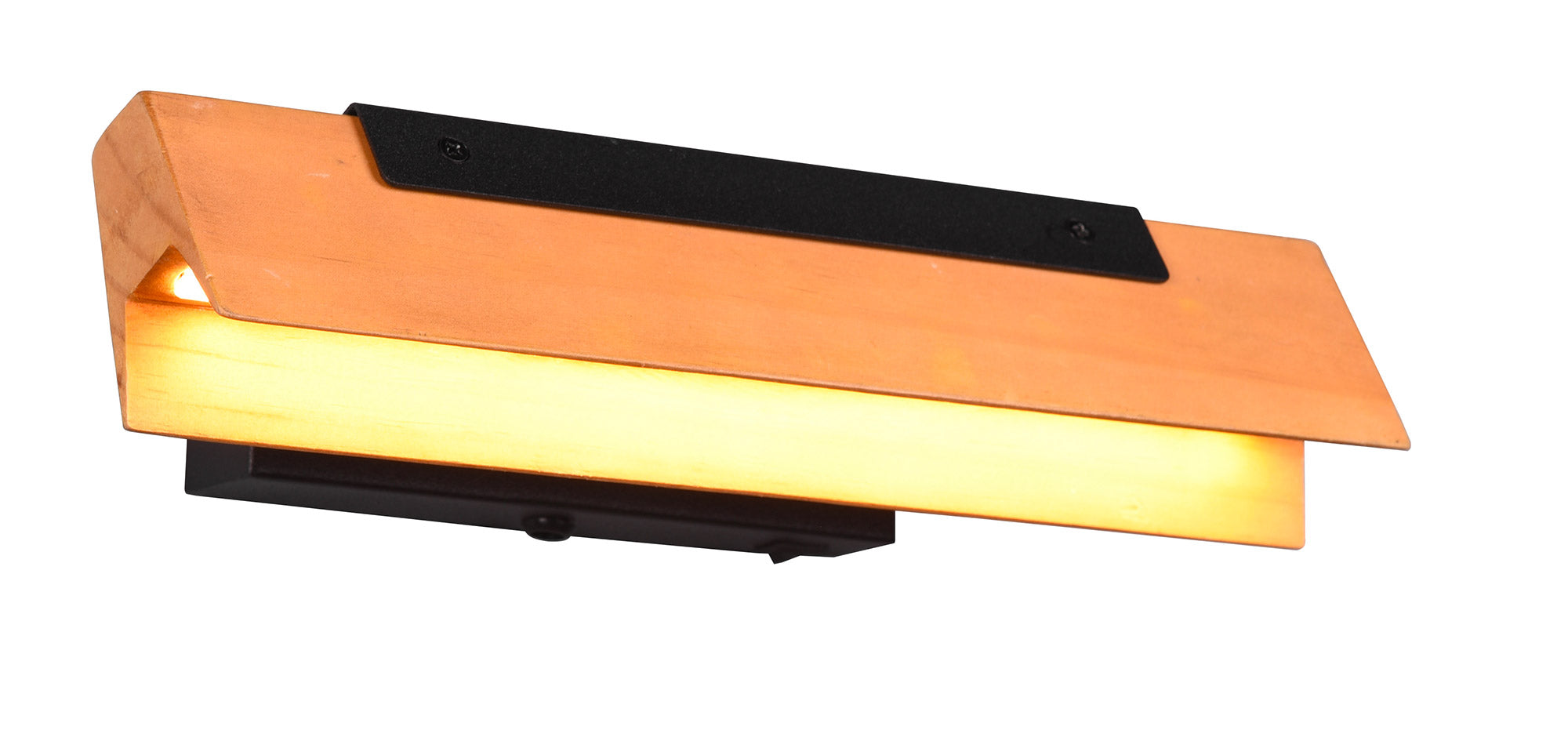 Applique da Interno a LED in Metallo Nero Opaco