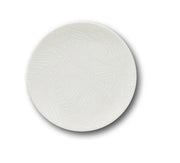 Set 12 Piatti da Tavola Frutta Breath Bianco in Porcellana 21 cm Saturnia
