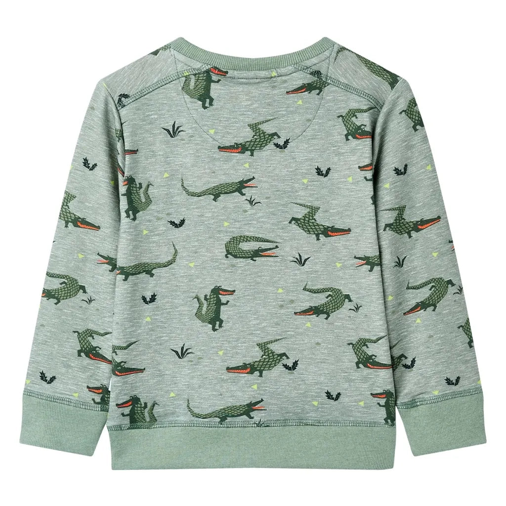 Felpa da Bambino Cachi Chiaro MÃ©lange 92cod mxl 110729
