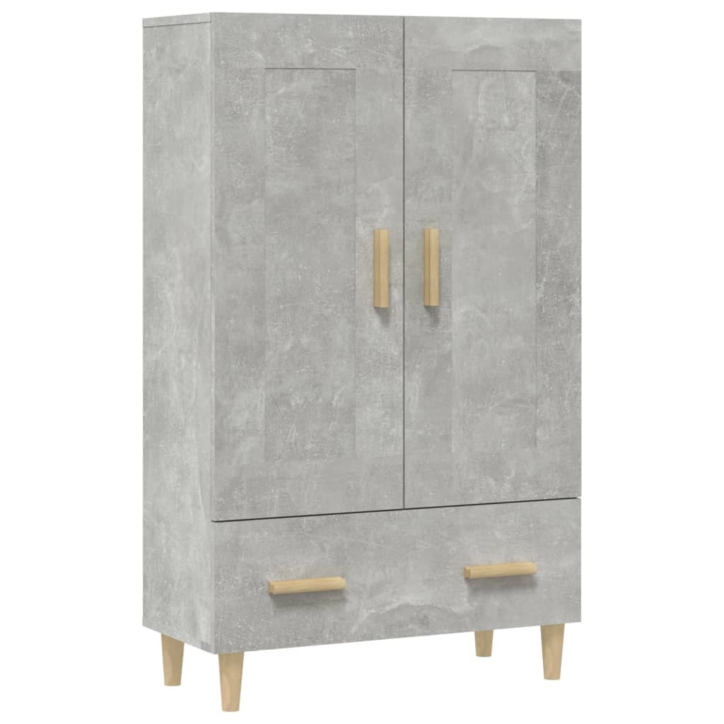 Buffet credenza cassettiera armadio mobile contenitore organizer cucina soggiorno salotto alto 70 x 31 x 115 cm legno ingegnerizzato grigio 02_0034710