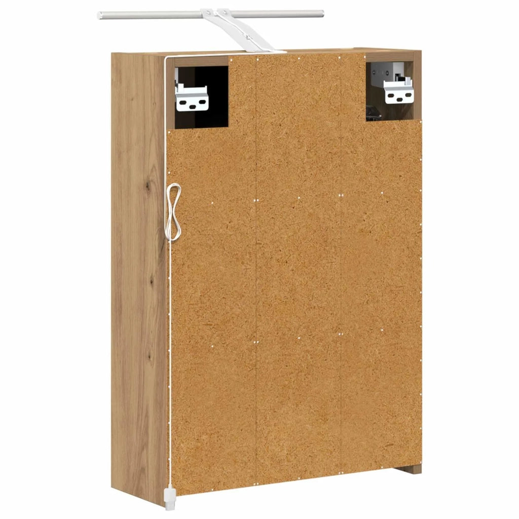 Mobiletto per specchio da bagno con porta Rovere Artigianale 889150
