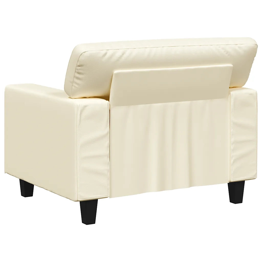 Poltrona Crema 60 cm in Similpelle 359408