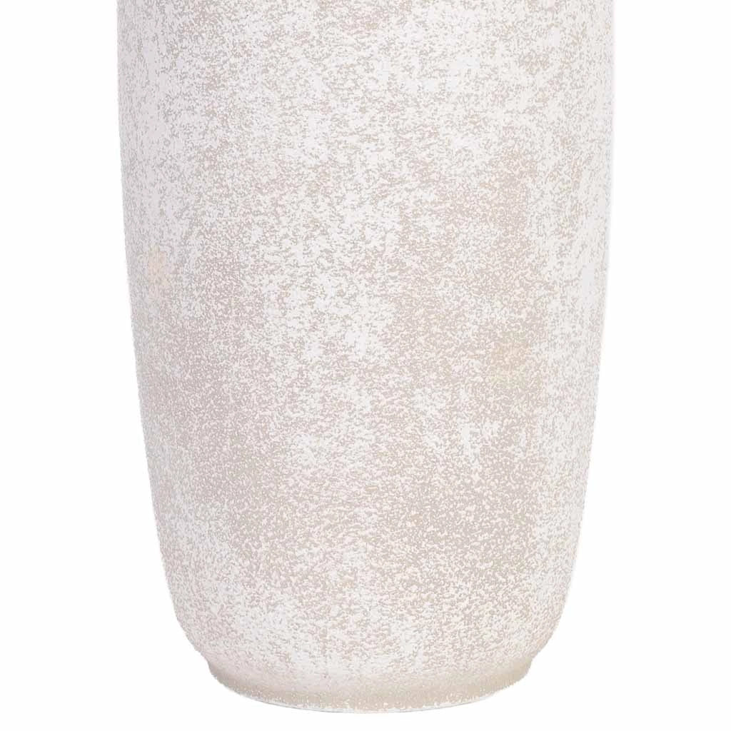 Vaso in metallo grigio 19x19x60,5h cm