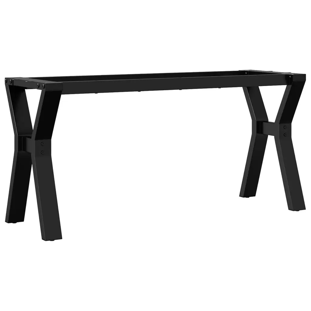 Telaio Gambe a Y per Tavolino da Salotto 90x30x43 cm in Acciaio
