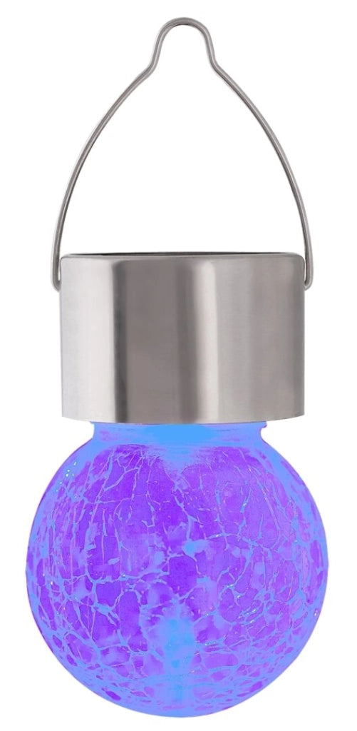 Lampada solare LED RGB Yola cromo satinato Rabalux