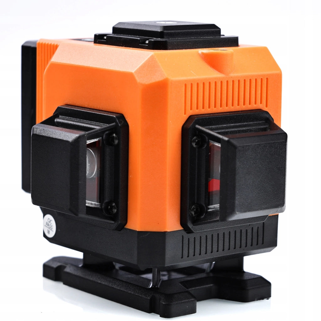 Livella Laser Rosfix Orange Tiger ROT12L – 12 Linee, Alta Precisione | Set Completo con Stativo, Batterie