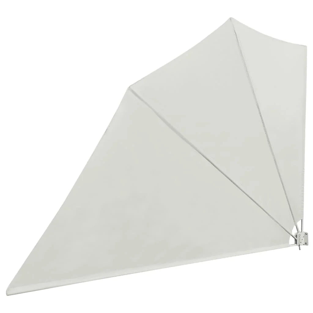 Tenda da sole laterale retrattile/schermo privacy per patio giardino terrazza balcone 160 x 240 cm crema 02_0007056