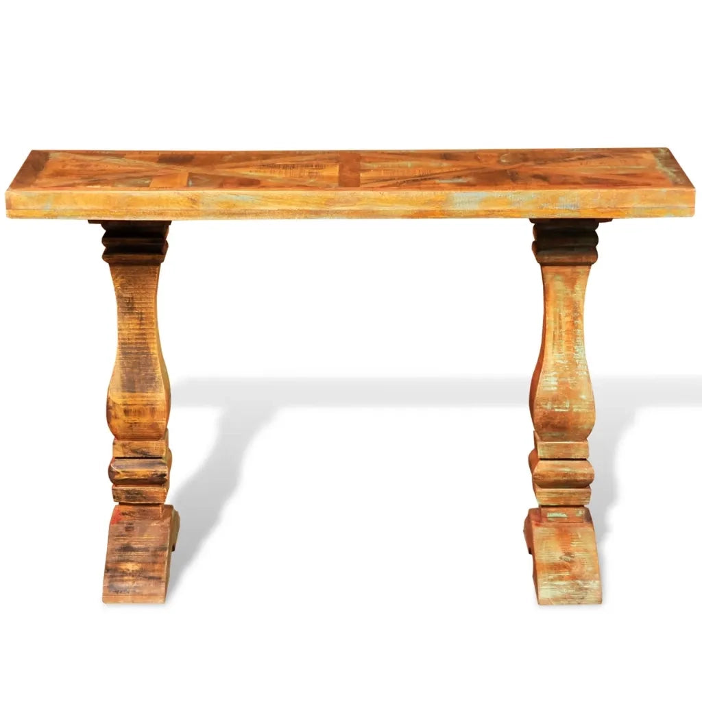 Tavolo Consolle in Legno Massello Recuperato 241630