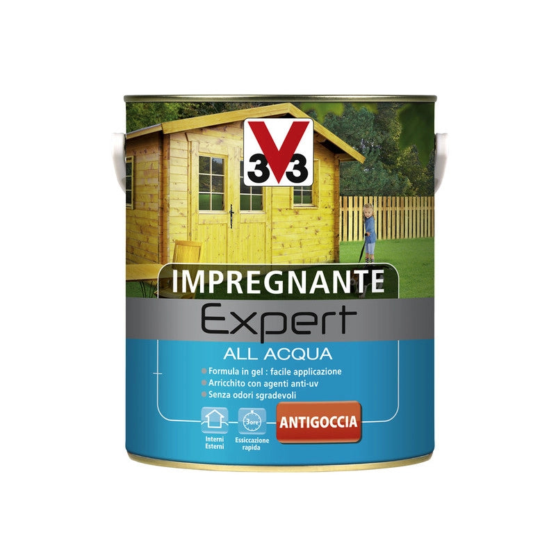 V33 IMPREGNANTE EXPERT ACQUA INCOLORE 2,5L- 1,0 pz