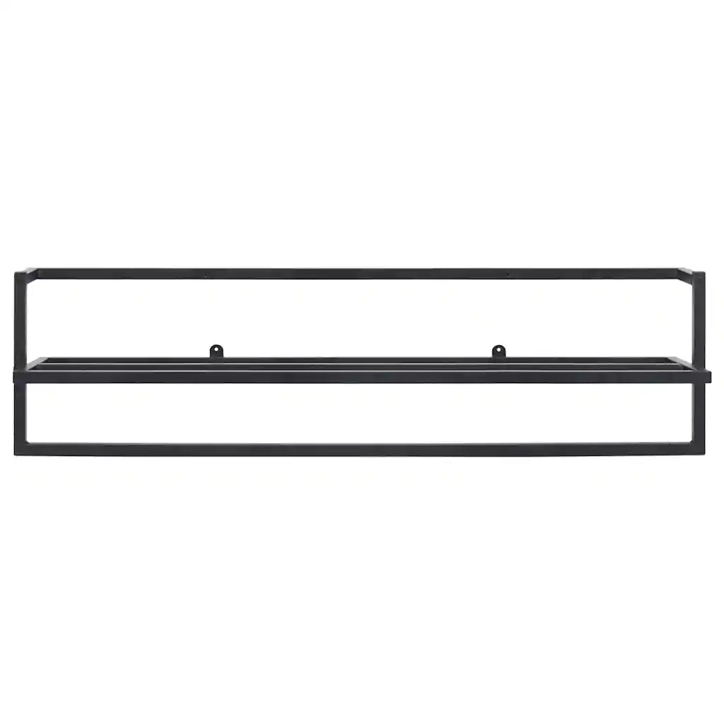 Portasciugamani Nero 95x25x22 cm in Ferro cod mxl 53894