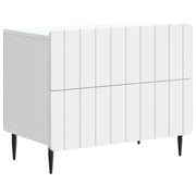 Armadio da Notte con cassetto Bianco 62 x 34,5 x 49,5 cm 894315