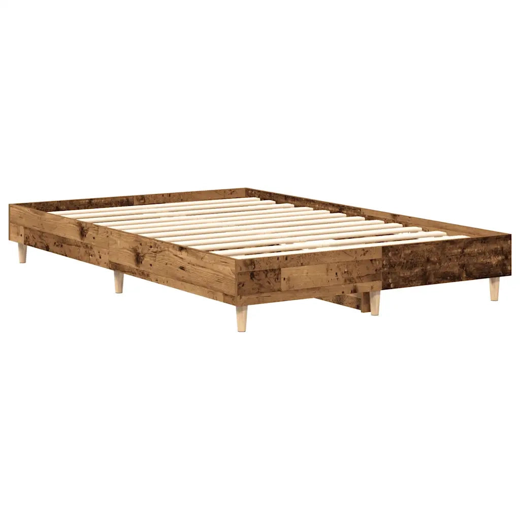 Giroletto senza Materasso Legno Antico 120x200 cm in Truciolato 861037