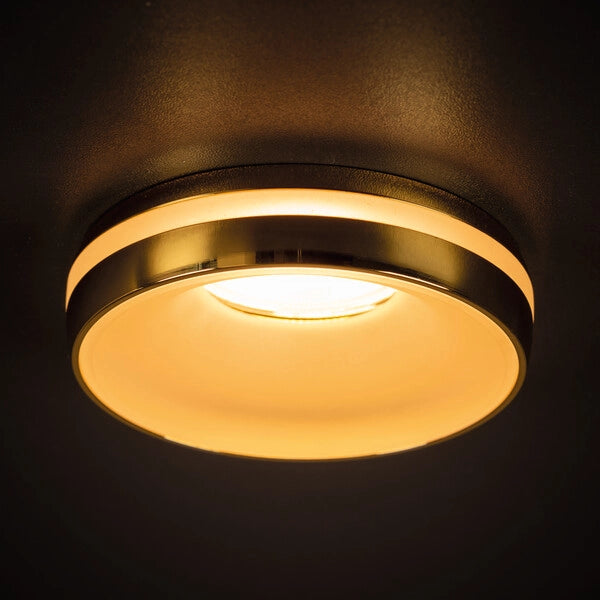 Faretto incasso rotondo ottone GX5.3/GU10 10W Kanlux
