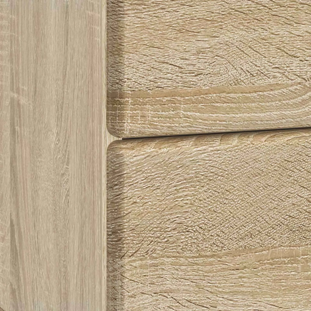 Armadio da Notte 2 pcs Rovere Sonoma 43 x 34,5 x 47,5 cm