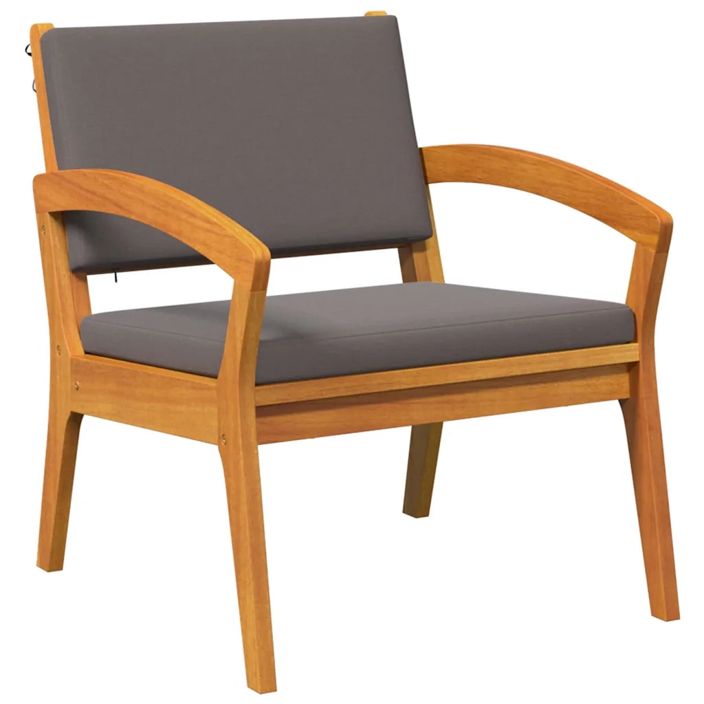 Set bistrot con cuscino 3 pcs Marrone Poliestere 4106470