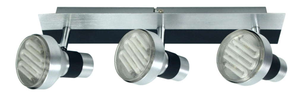Plafoniera Candellux SORTHA 93-08292 3 luci GX53 nero