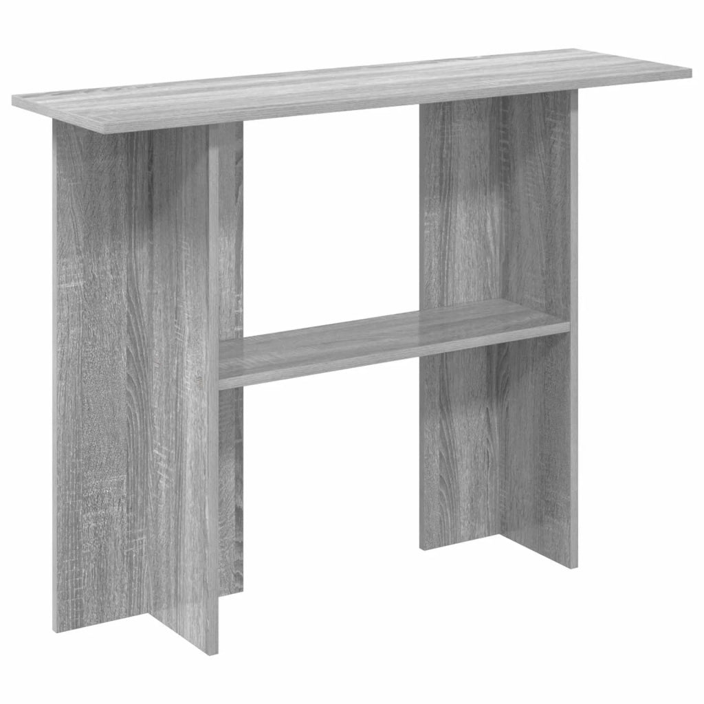 Tavolo consolle Grigio Sonoma 100 x 30 x 75 cm 8001180
