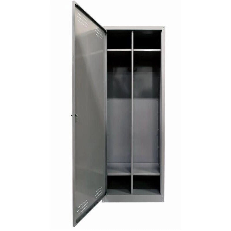 ARMADIO SPOGLIATOIO IN METALLO CON 1 ANTA 60 X 40 X H167 CM