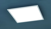 PHOENIX PLAFONIERA LED 31W 3600lm, 3000K QUADRATA  ACCIAIO DIFFUSORE BIANCO 62X62CM