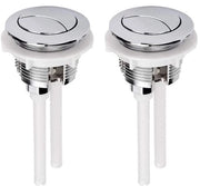 Accessorio per rubinetto di scarico - Sistema a doppio scarico - Installazione semplice - 38 mm - Accessorio per valvola del serbatoio - Adatto per la maggior parte dei water -