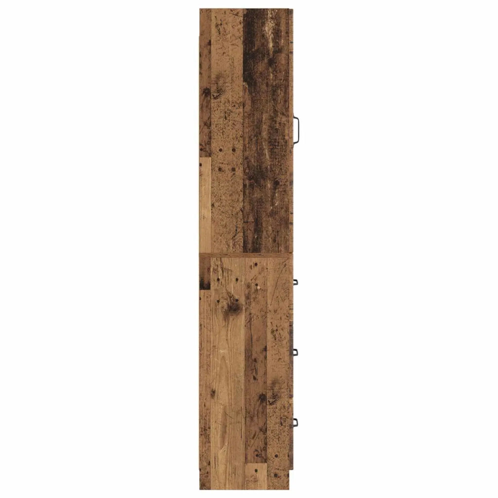 Set di armadi 2 pcs Legno antico 33 x 34,5 x 87 cm 3416977